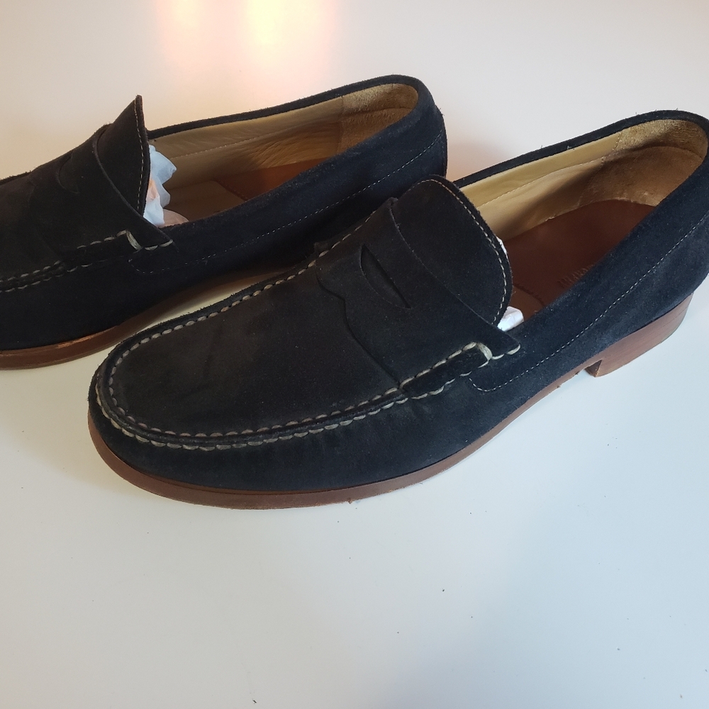 Johnston & Murphy suede driving shoes SZ 12